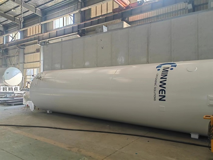 20m3/ 30m3 0.8MPa Vertical Cryogenic LNG Storage Tanks GB standards