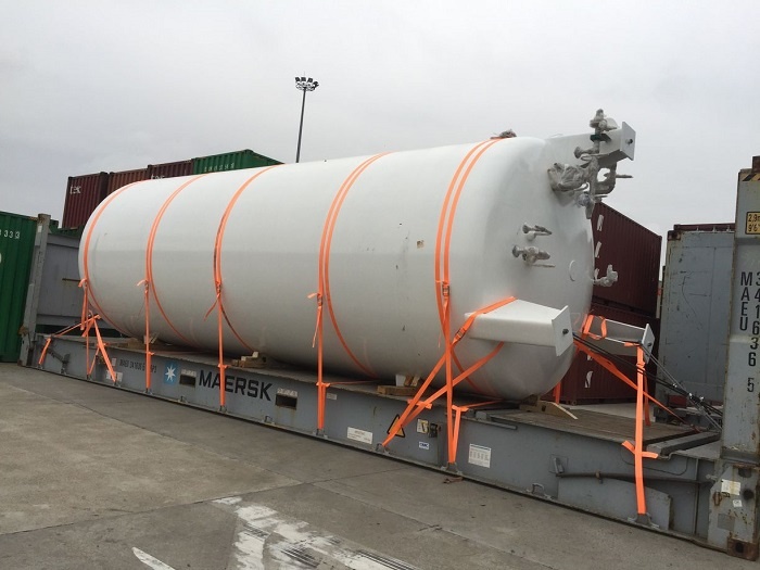 30m3/ 30,000 liter CO2 Liquid Carbon Dioxide Vertical Storage Tanks