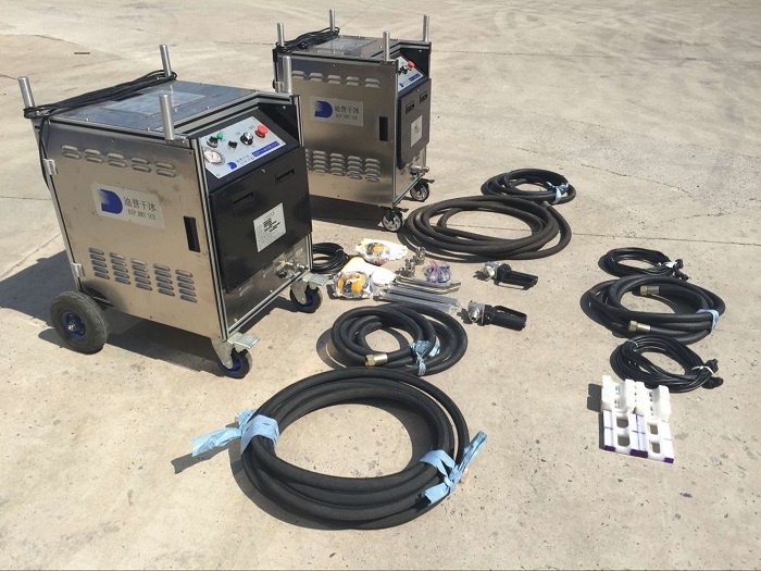 Dry Ice Blasting Machine for Offset Machinery Cleaning