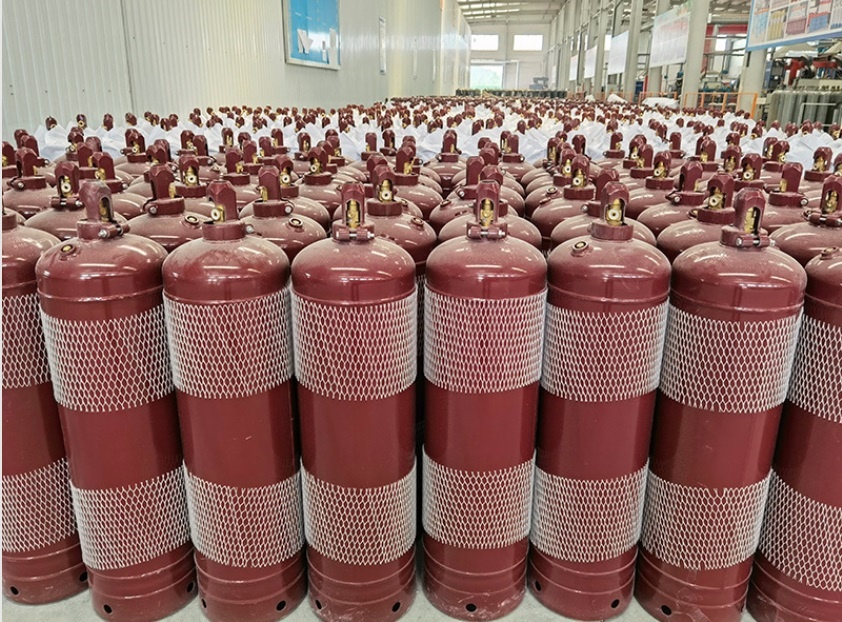 ISO3807 Dissolved Acetylene C2H2 Gas Cylinders for welding and cutting