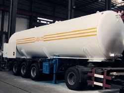 20MT Liquid Carbon Dioxide CO2 Semi-trailers LCO2 Road Tankers