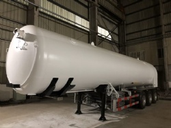 26m3 16bar High Vacuum LOX/ LIN semi-trailer liquid oxygen/ nitrogen Road Tanker