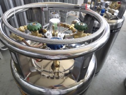 360 liter High Vacuum Cryogenic Liquid Cylinders Dewar Flasks