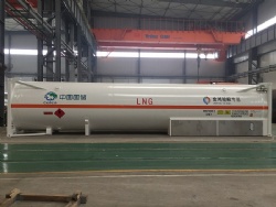 40 Feet T75 Un Portable LNG ISO Tank Container Truck-Mounted LNG Lorry Tanker