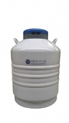 47 Liter Aluminum Cryogenic LN2 Dewar Flask 125mm Neck Liquid Nitrogen Containers
