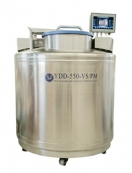 550 Liter Stainless Steel Biobank Freezer Liquid Nitrogen Tanks Lin Dewar Containers for Sample Bank