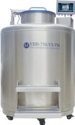 750L Stainless Steel Cryogenic Liquid Nitrogen Storage Tanks with Auto Filling System
