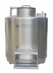 850 Liter Biobank Freezer Vacuum Isolated Liquid Nitrogen Tank Lin Dewar Containers Factory Price