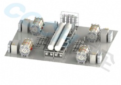 (FOUR-TO-ONE) HYDROGEN GENERATOR WATER ELECTROLYSIS H2 PLANT