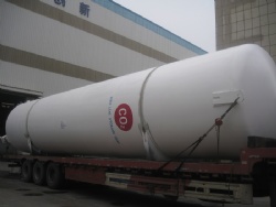 LCO2 Liquid Carbon Dioxide Vertical Storage Tanks with Transfer pump