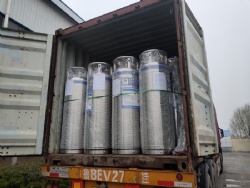 Factory price portable LCO2 LOX LIN LAr storage tanks cryogenic dewar containers